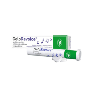 GeloRevoice® mustsõstar - kurgule ja häälele
